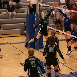 2018 ILHS VB vs Blair Taylor 9-4-18